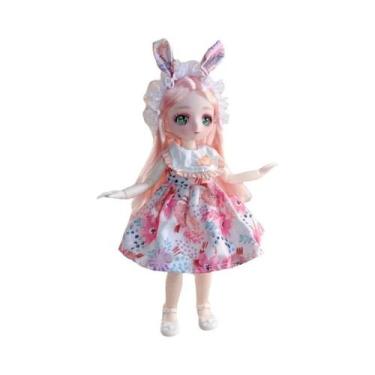 Imagem de Boneca BJD De 23cm Para Crianças, Presente Feminino, Estilo Douyin, Ro