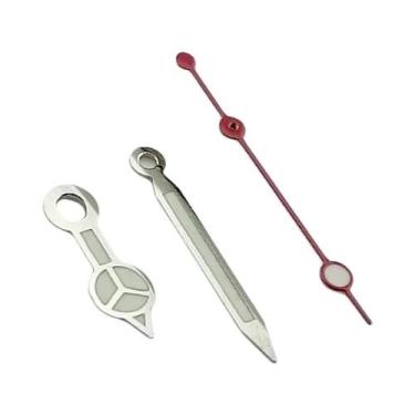 Imagem de Ponteiros De Relógio Luminosos Verdes Para Movimento Automático NH35 N