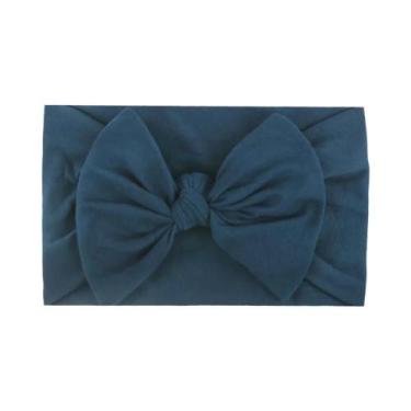 Imagem de Faixa De Cabelo Elástica De Tricô Para Meninas, Acessório Infantil De 