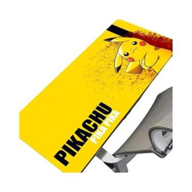 Imagem de Grande Mouse Pad De Borracha Pikachu Para PC, Tapete De Mesa Para Jogo