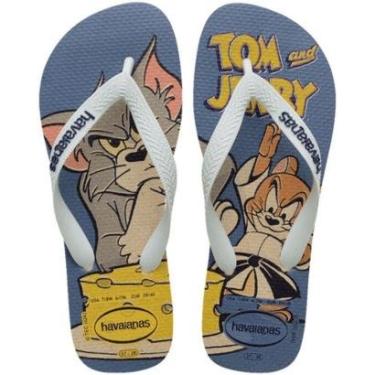 Imagem de Chinelo Dedo Unissex Casual Dia a Dia Praia Passeio Havaianas Top Warner Classic-Unissex