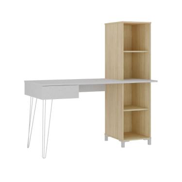 Imagem de Mesa Para Com 1 Gaveta Chipre Terrazza Carvalho