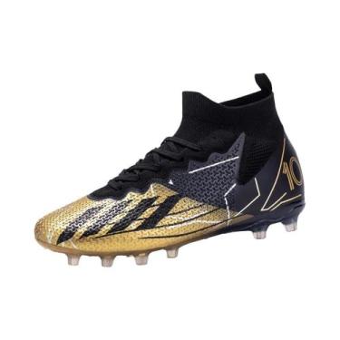 Imagem de Botas De Futebol Unissex De Cano Alto FG TF Com Cravos, Edição Limitad