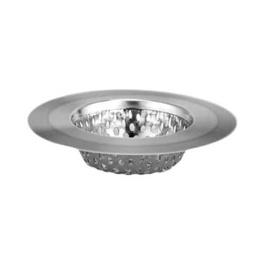 Imagem de Ralo De Chão De Aço Inoxidável Para Pia E Chuveiro, Coletor De Cabelos