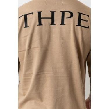 Imagem de Camiseta Oversized Gola Alta Classic Bege-Unissex