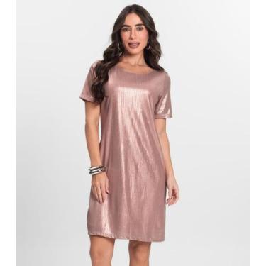 Imagem de Vestido Feminino Metalizado Endless Unica, GG, Unica