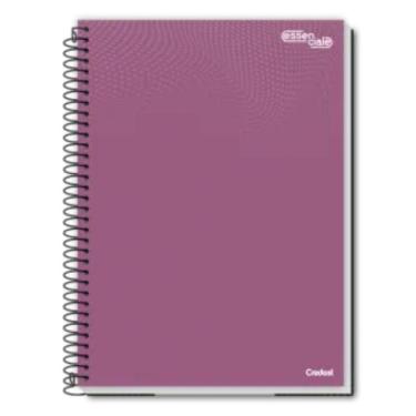 Imagem de Caderno Espiral Universitário A4 10 Matérias 160 Folhas Essenciale Credeal Roxo