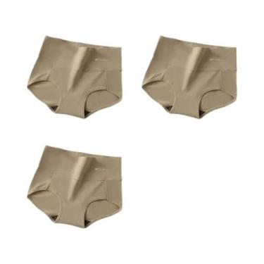 Imagem de Conjunto De 3 Peças De Lingerie Sexy Invisível Em Algodão Respirável P