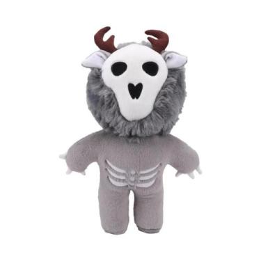 Imagem de Brinquedo De Pelúcia Cabeça De Veado Zumbi Wendigo De Halloween, Prese