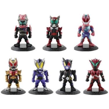 Imagem de Coleção de brinquedos de figuras de anime Model Decorat Kamens Riders,