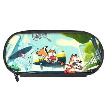 Imagem de Bolsa de lápis Chips and Dales Caixa de lápis Anime Oxford 20x5x10cm -