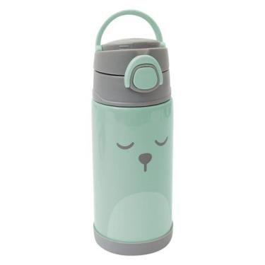 Imagem de Garrafa Térmica Parede Dupla Gummy Verde Buba 400ml