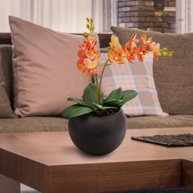 Imagem de Planta Artificial Orquídea Silicone 3d Super Realista - Floralis, Lara