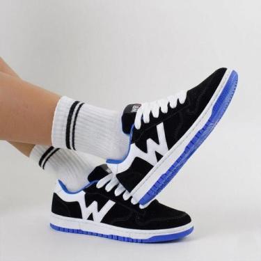 Imagem de Tênis Masculino Casual Urbano Streetwear Confortável Sneaker Moderno -
