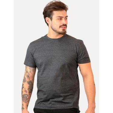 Imagem de Camiseta Aramis Masculina Basic 3D Rubber Logo Grafite Mescla-Masculino