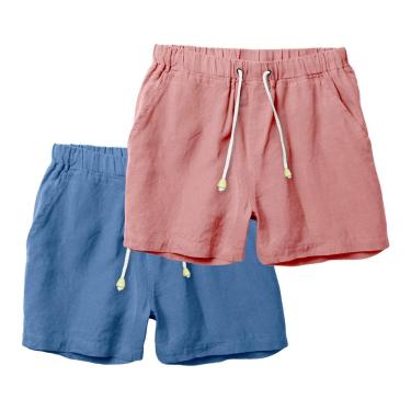 Imagem de Kit 2 Bermudas em Linho Masculina Short Versátel Leve e Moderno-Masculino