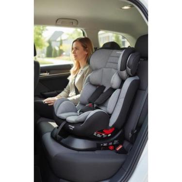 Imagem de Cadeira Automóvel 0-36kg Cinza Conforto e Segurança Total - Congratula