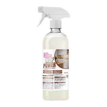 Imagem de Limpa Mdf Power Limpador De Armários 500ml Com Valvula Tudo Limpinho
