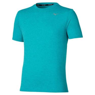 Imagem de Camiseta de Corrida Mizuno Core Impulse Masculina G Azul-Masculino