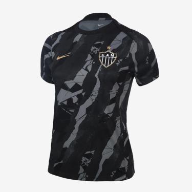 Imagem de Camiseta Atlético Mineiro Nike 2026 Pré-jogo Feminina-Feminino