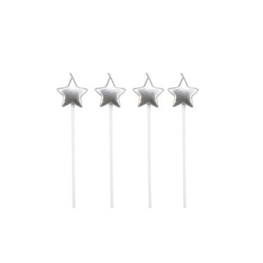 Imagem de Vela Silver Estrela Prata