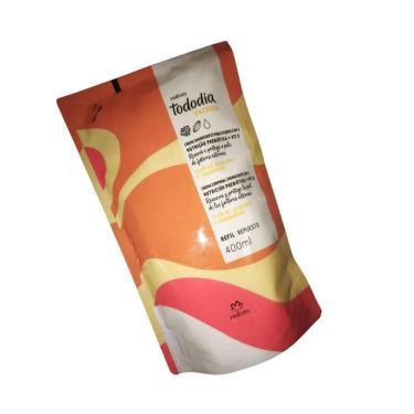 Imagem de Refil Creme Desodorante Nutritivo para o Corpo Flor de Gengibre e Tangerina Tododia 400ml 