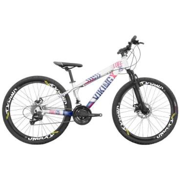 Imagem de Bicicleta Aro 26 Vikingx Tuff x25 Vmaxx 21v Shimano Freios a Disco Com