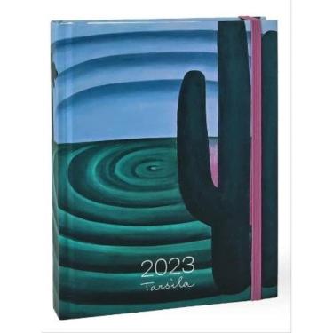 Imagem de 2023 Agenda Tarsila Do Amaral Distância Teca Semanal Mini - 9,20 X 12,80