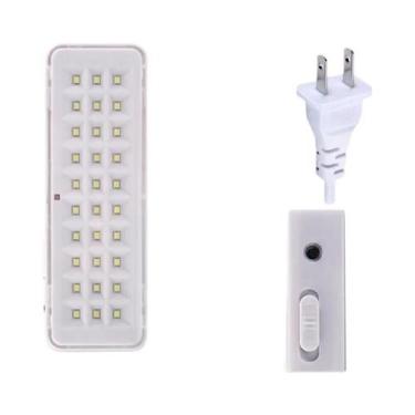 Imagem de Lanterna De Emergência Recarregável Com 30 LEDs, Portátil, 3 Modos, Lu