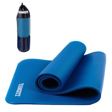 Imagem de Tapete Yoga Pilates Exercícios com Bolsa 183x61x1,0cm Yangfit-Unissex