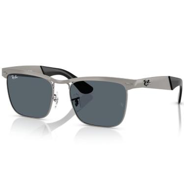 Imagem de Óculos de Sol Ray Ban Wayfarer Deluxe Chumbo RB3875 029R5-56-Unissex