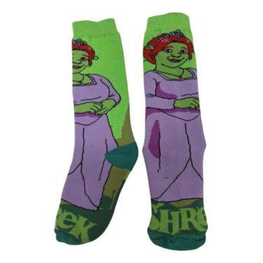 Imagem de Meias Divertidas Shrek Fiona Filme Infantil Personagens - GAC VARIEDAD