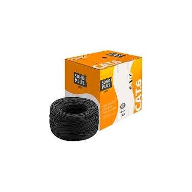 Imagem de Cabo de Rede CAT.6 Furukawa SOHOPLUS, 305 Metros, Preto - 23400187