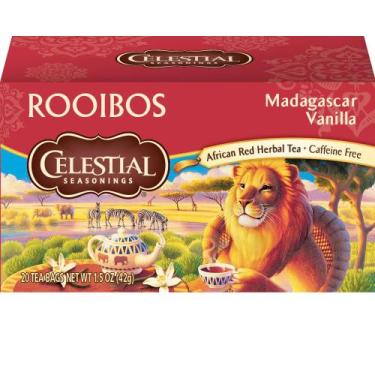 Imagem de Chá Celestial Seasonings Rooibos Baunilha 20 Sachês