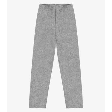 Imagem de Legging Infantil Feminina Molecotton Rovitex Kids Cinza, 4, Cinza