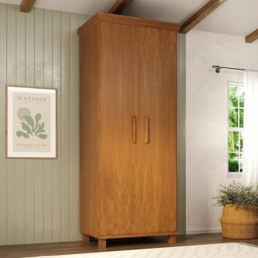 Imagem de Guarda-roupa Ibiza 2 Portas Madeira maciça - Moveis Nathalia