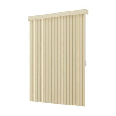 Imagem de Persiana Vertical Pvc Bando Larg 1,90X1,40 Alt Bege - Crisdan Persiana