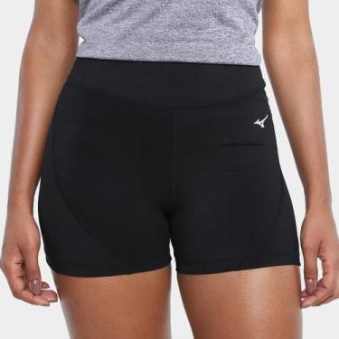 Imagem de Short Mizuno Focus Feminino, Preto, GG