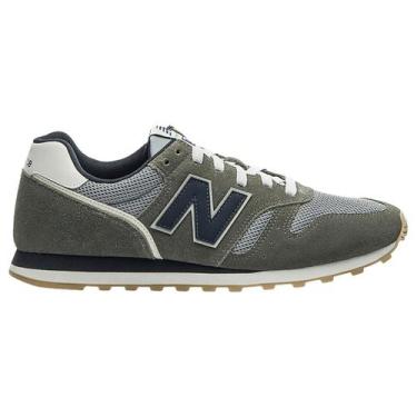 Imagem de Tênis New Balance 373 V2 Masculino Original, 42, Cinza, Azul, Masculin