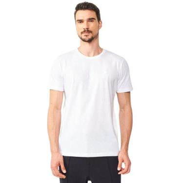 Imagem de Camiseta Masculina Algodão Pima Peruano Colcci, Branco, G