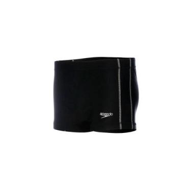 Imagem de Sunga Speedo Hidroshort Contrast, Pto, Bco, GG