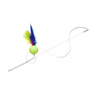 Imagem de Brinquedo Varinha Para Gatos - Bola - Bbb Pet