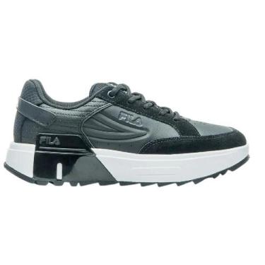 Imagem de Tenis fila tormo classic feminino, Preto, Branco, 39