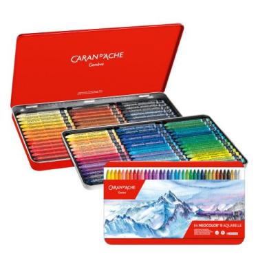 Imagem de Giz Pastel Aquarelável Caran D'ache Neocolor II 84 Cores - CARAN DACHE