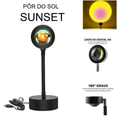 Imagem de Projetor Luz Sol Sun LED Luminária de Mesa USB - LED Force