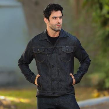 Imagem de Jaqueta Jeans Com Elastano Masculino Revanche Calmon, M