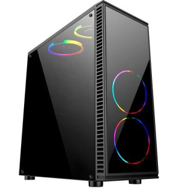 Imagem de Gabinete Gamer BG-2514 - Com Fonte 250W USB 3.0 Com Lateral Em Acrílic