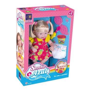 Imagem de Boneca Sonho Azul Papinha - Cotiplás 2552