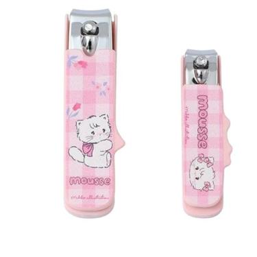 Imagem de Cortador de unhas 2 peças modelo mikko gatinha mousse . - MINISO