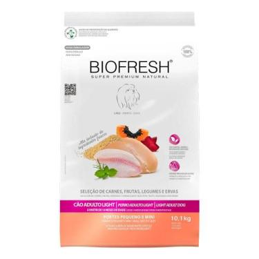 Imagem de Ração Biofresh Light Cães Pequenos Mini Mix De Carnes 10,1Kg